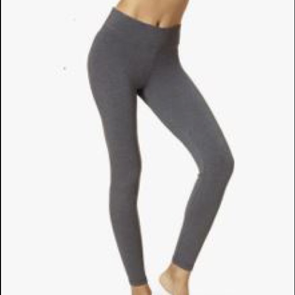HUE Pants - Hue Size Medium Cotton Ultra Legging with Wide Waistband Leggings Tights